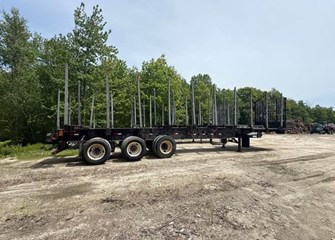 2015 Manac 48ft Log Trailer